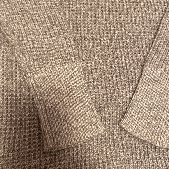Cloth Light-Grey Turtleneck Sweater - Picture 2 of 3